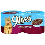 9 Lives Tender Nibbles With Real Beef In Gravy