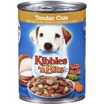 Kibbles N' Bits Tender Cuts With Real Turkey, Bacon & Vegetables
