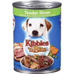 Kibbles N' Bits Tender Slices With Real Beef, Chicken & Vegetable