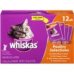 Whiskas Choice Cuts Poultry Variety Pack 