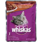 Whiskas Choice Cuts Turkey & Giblets In Sauce Cat Food