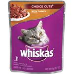 Whiskas Choice Cuts Turkey In Sauce
