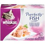 Whiskas Purrfectly Fish Variety Pack Cat Food