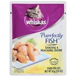 Whiskas Purrfectly Sardine & Mackerel Entrée