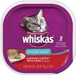 Whiskas Savory Pate Crab In Sauce 