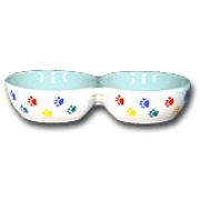 Paw Print Design Ceramic Dish Best Price