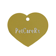 Large Gold Heart Personalized Pet Tag Best Price