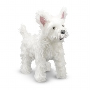 Life Like West Highland Terrier (Westie) Plush Toy Best Price