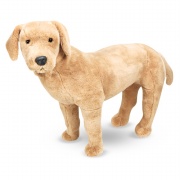 Life Like Yellow Lab Plush Toy Best Price