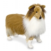 Life Like Shetland Sheepdog Plush Toy Best Price