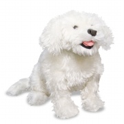 Life Like Bichon Frise Plush Toy Best Price