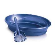 Oval Cat Litter Pan Large Asst Colors Best Price