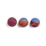 Burlap Balls Colored 3 Asst. Pack Best Price