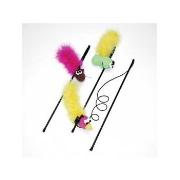 Spot Feather Boa Toy With Wand and Catnip Best Price