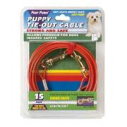 15Ft Puppy Cable Tieout 480Lb - Orange Best Price