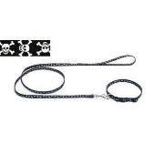 C Nyl Adj Pirate Collar Skulls Best Price