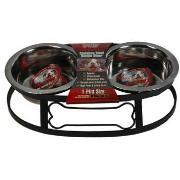 Bone Shaped Wrought Iron Packaged Double Diner Best Price