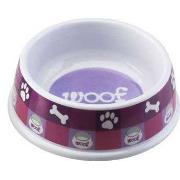 Designer Woof No-Tip Plastic Dish Best Price
