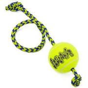 Kong Squeaker Ball Withrope - Medium - Ast21 Best Price