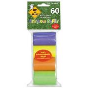 Bags On Board Rainbow Bag Refill Pack 4 Roll 60Bag Best Price
