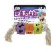 Lil' Ruffs Rubber Toy - Puppy Blocks and Rope Best Price