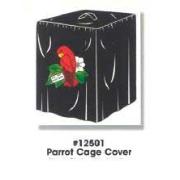 Cage Cover - Black W/Red Parrot (Fits #121 122 123 125 Cages Best Price
