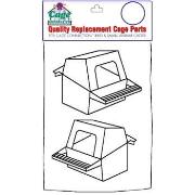 2-Piece Cup White 2/Bag