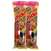 Cockatiel Kiwi Glazed Sticks 2Pk Best Price
