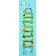 Natural Wood Ladder With Beads Best Price