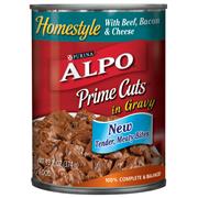 Alpo Canned Prime Cuts Beef/Bacon/Cheese for Dogs Best Price