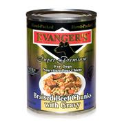 Evanger's Beef Chunk W/Gravy Dog 12/13.2Oz Cans Best Price