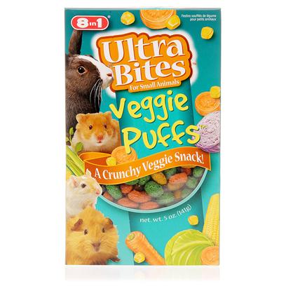 8 in 1 Presents 8 In1 Small Animal Puffs 5oz. These Snacks for Small Animals will be Readily Accepted by all Types of Small Animals. Great for Hamsters, Gerbils, Rabbits and Guinea Pigs. [10272]