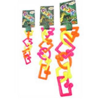Jungle Talk Presents Jungletalk Baby Goofy Links. Fun and Safe, Goofy Links Provide Hours of Avian Entertainment. Your Bird can Play with them Linked Together, or Try them Disconnected for Individual ''Hand-Held'' Play. [11043]