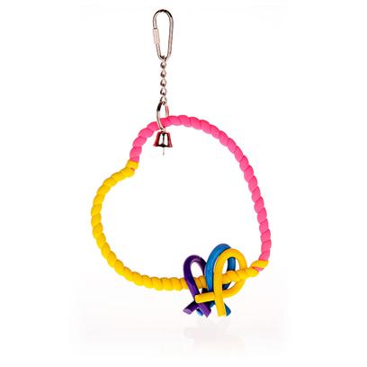 Prevue Presents Squishies Toys Saturn. Your Small Bird will Love the Bright Colors and Squishie Feeling that this Toy has to Offer. Recommended for Small Birds Only. [13113]