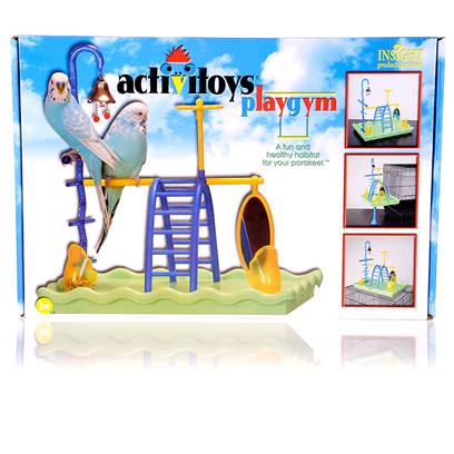 Jw Pet Company Presents Insight Play Gym. Designed to Stimulate the Bird's Mind as Well as its Motor Skills and to Keep your Bird Vigorous and Healthy [14336]