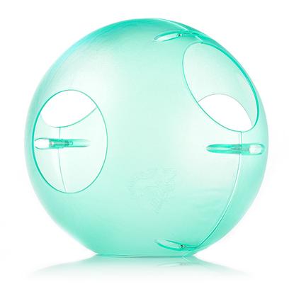 Lee's Presents Fantastic Ferret Ball. Is Ideal for Ferrets, Guinea Pigs, Hedgehogs, Chinchillas, and Other Small Animals. This Durable Ball has Five Holes for your Pet to Climb in and out of and Roll Around In. Small Animals Love to Play in this Ball. [14753]