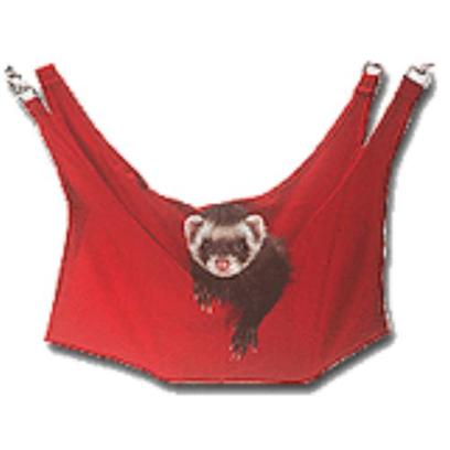 Marshall Presents Polar Fleece Ferret Lounger. Your Ferret will Love Hanging out in this Warm and Comfy Lounger Made from Polar Fleece. Measures 16''w X 22''l and is Larger than Traditional Cage Hammocks. Clips Easily to Most Wire Cages. [14782]