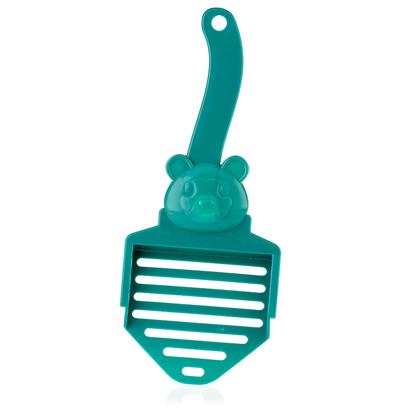 Buy Ferret Corner Litter Scoop One-of-a-Kind Unique Corner Design Easily Fits in Small Spaces to Sift and Lift all Litters. The Corner Litter Scoop Features a Cute Ferret Character Design and is Made of Washable Stain and Odor Resistant Plastic. [14813]