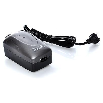 Commodity Axis Presents Million Air Double Outlet Pump 600 Twin. Simply the Best Pump for your Dollar. A Strong, Reliable, Safe and Quiet Air Pump yet Affordable. Available Models for Virtually any Aquatic Environment. Model- Ma600 Aquarium Size- 60 and Up Gallon Outlet- Dual Control-Yes-Varaible Power- 3.4 Watts Air Output- 2666 Cc/M [17554]