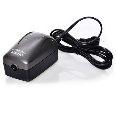 Commodity Axis Presents Million Air Ma-80 Pump Com 80. Simply the Best Pump for your Dollar. A Strong, Reliable, Safe and Quiet Air Pump yet Affordable. Available Models for Virtually any Aquatic Environment. Model- Ma80 Aquarium Size- 5-10 Gallon Outlet- Single Control- Power- 2.4 Watts Air Output- 833 Cc/M [17587]