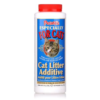 Venus Laboratories Presents Cat Litter Additive 2lb 32oz (2 Lbs). Petastic Cat Litter Additive Extends the Use-Life of Litter, Saving you Money and Eliminating the Odors Associated with Cat (and Other Small Animal) Urine. Cat Litter Treatment`S Natural, Scientific Enzyme and Bacteria Blend Break Down the Odor Causing Molecules of Cat Urine Thereby Eliminating the Odor. Petastic Cat Litter Additive is Odorless so it will not Deter Cat from Using Litter Box and is an Exclusive Formula that is Flushable so it can be Used with all Natural Litters. 2 Lb. [17946]