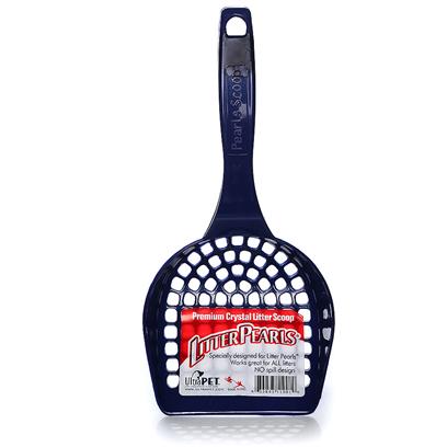 Harvest Ventures Presents Litterpearls Premium Crystal Litter Scoop. Specially Designed Litter Scoop for Use with Litter Pearls. The Pearls Scoop Allows the Maximum Number of Clean Pearls to Flow through Scoop Ensuring the Maximum Use of your Litter Pearls. 7.5 Pounds [17962]