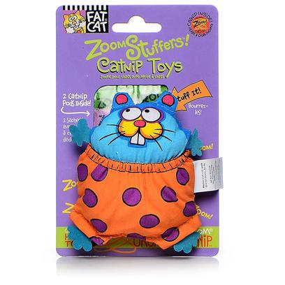 Petmate Presents Zoom Stuffer Catnip Toy Fc Pod. Stuff 'Em! Cram It! Pack 'Em! Jam It! No Matter your Technique, your Kitty's Gonna Love Zoom Stuffers™ Catnip Toys! Just Stuff a Fantastically Fragrant Zoom Stuffers™ Catnip Pod (Filled with our World-Famous Zoom Around the Room High-Test Organic Catnip) into the Toy's Pouch and Let the Party Begin! Each Zoom Stuffers™ Catnip Toy Comes with 2 Pods, and Replacement Pods are Available, Too! Meow! [18346]