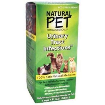 Tomlyn Presents Natural Pet Urinary Tract Infections 4oz. Indications for Use for Fast, Safe Relief from Symptoms of Painful, Difficult or Frequent Urination Associated with Urinary Tract Irritations or Infections. 4 Ounce Bottle 100% Safe Natural Medicine [18557]