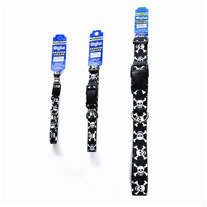 Buy Nylon Adjustable Pirate Skulls Collar for Dogs products including Nylon Adjustable Pirate Skulls Collar 1', Nylon Adjustable Pirate Skulls Collar 3/8', Nylon Adjustable Pirate Skulls Collar 5/8' Category:Leashes Price: from $3.99
