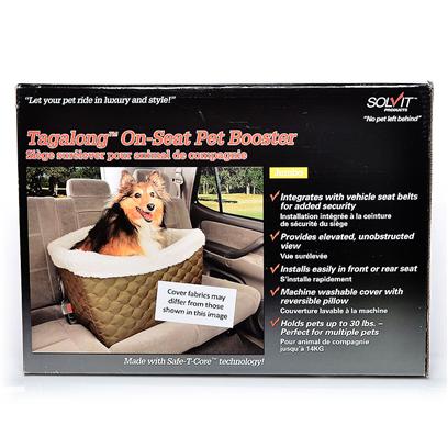 Buy Solvit Tagalong on Seat Pet Booster products including Tagalong on-Seat Pet Booster on Seat Deluxe, Tagalong on-Seat Pet Booster on Seat Standard, Tagalong Pet Booster Seat Deluxe Medium, Tagalong Pet Booster Seat Standard Medium, Tagalong Pet Booster Seat Deluxe X-Large Category:Seat Covers Price: from $44.99