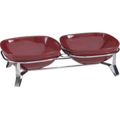 Buy Elevated Pet Food Bowls products including Metro Double Diner Ceramic-Small Spot Dbl Small (Sm) Black, Wave Double Dish 12' - Spot Dbl Pink, Icon Curve Elevated Feeder Double Category:Bowls Price: from $9.99