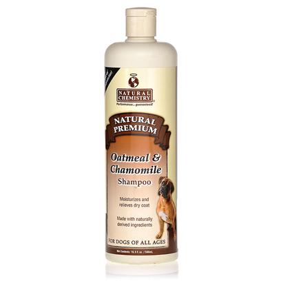 Natural Chemistry Presents Natural Chemistry Oatmeal Chamomile Shampoo-16oz. Ph Balanced Conditioner that Enhances the Healing Effects of our Oatmeal Shampoo. It will not Wash out Spot-on Flea & Tick Treatments. Added Coat Conditioning with Biocare Polymer. Hypo-Allergenic and Completely Safe. 16 Ounce Contains Eco-1 Colloidal Oatmeal Protein Blend to Speed Healing of Skin Irritations. [19598]