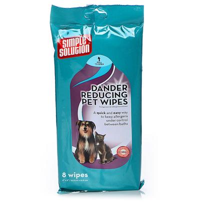 Allergy Relief From Pets Wipes 9X9' 8Ct