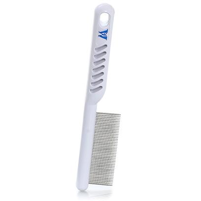 Millers Forge Presents Deluxe Fine Tooth Comb with Handle. Specialist Combs from the Industry Leaders in Grooming Tools. Features Ergonomic High-Strength Plastic Handle and High Quality Rust-Resistant Steel Teeth. [19750]